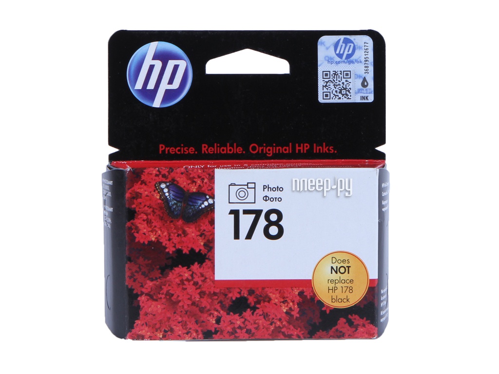 

Картридж HP CB317HE Photo Black, для B109/C5383/C6383/D5463/Plus B209/B8553