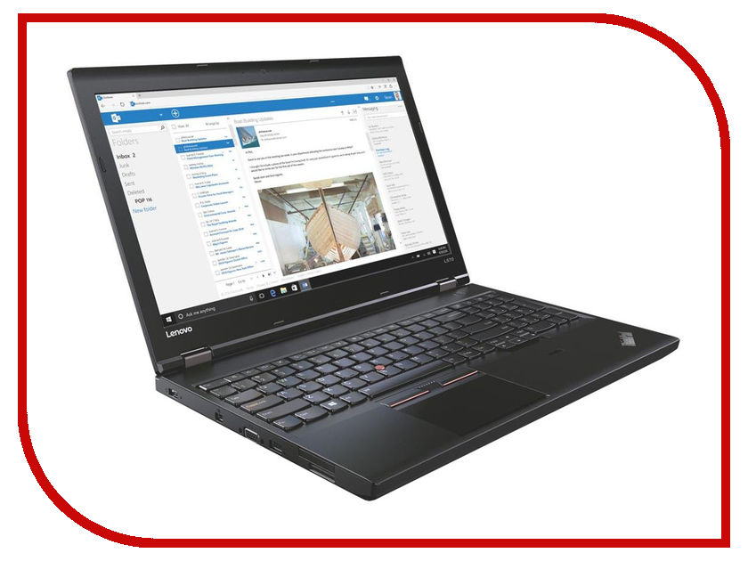 фото Ноутбук Lenovo ThinkPad L570 20J8001GRT (Intel Core i3-7100U 2.4 GHz/4096Mb/SSD 180Gb/DVD-RW/Intel HD Graphics 620/Wi-Fi/Bluetooth/Cam/15.6/1366x768/Windows 10 64-bit)