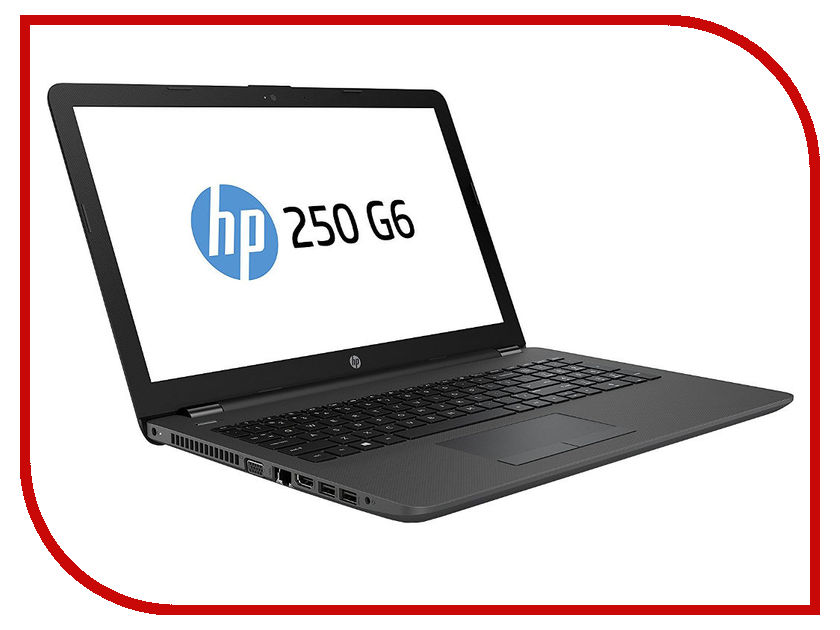 фото Ноутбук HP 250 G6 1WY40EA (Intel Celeron N3060 1.6 GHz/4096Mb/128Gb SSD/DVD-RW/Intel HD Graphics/Wi-Fi/Bluetooth/Cam/15.6/1366x768/DOS) Hewlett Packard