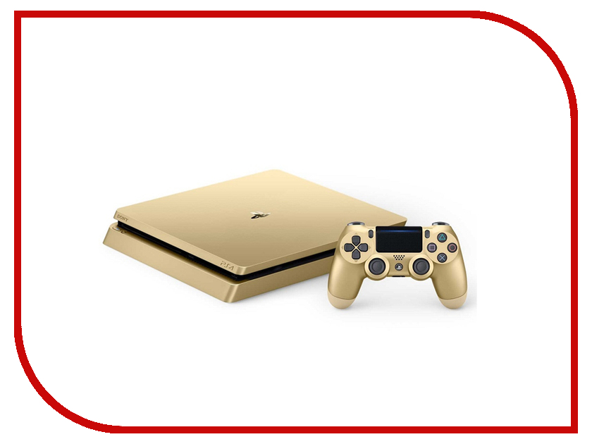 фото Игровая приставка Sony PlayStation 4 Slim 500Gb Gold CUH-2008A + DualShock 4
