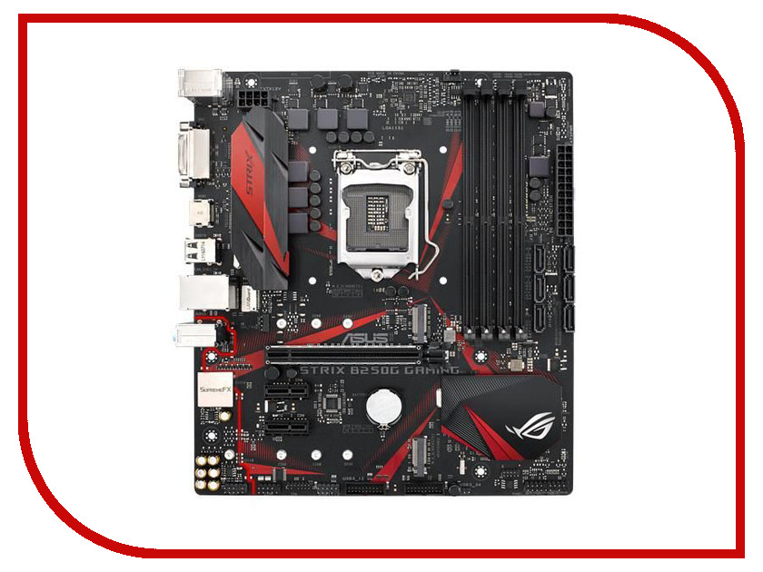 фото Материнская плата ASUS STRIX B250G GAMING