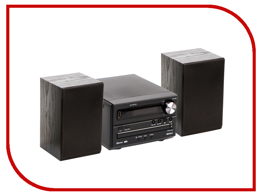 

Минисистема Panasonic SC-PM250 Black SC-PM250EE-K, SC-PM250