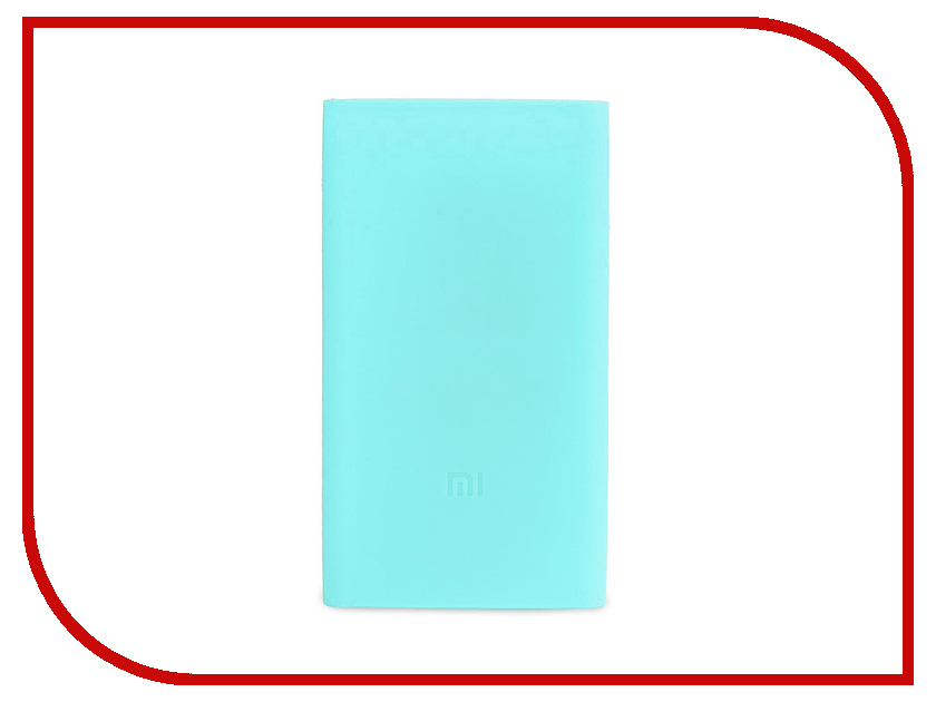 фото Аксессуар Чехол Xiaomi Silicone Case for Power Bank 2 10000mAh Blue