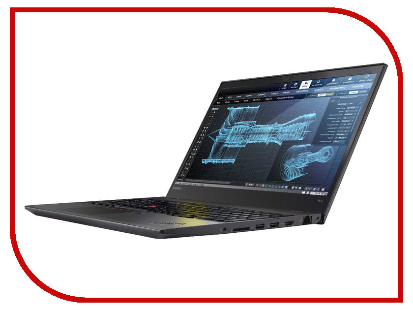 фото Ноутбук Lenovo ThinkPad P51s 20HB000VRT (Intel Core i7-7500 2.7 GHz/8192Mb/256Gb SSD/No ODD/nVidia Quadro M520m/Wi-Fi/Bluetooth/Cam/15.6/1920x1080/Windows 10 Pro)
