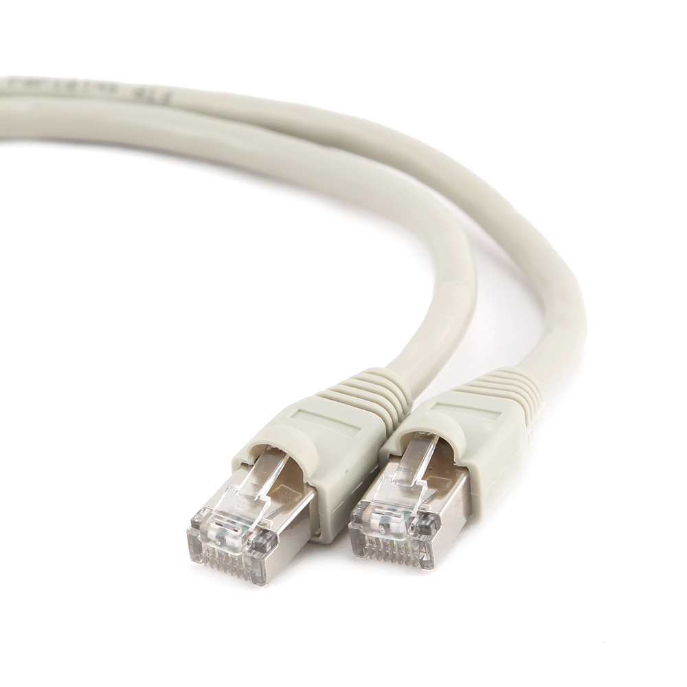 Сетевой кабель Gembird Cablexpert FTP cat.6 5m Grey PP6-5M стяжки gembird cablexpert 370x4 8mm 100шт white nyt 370x4 8