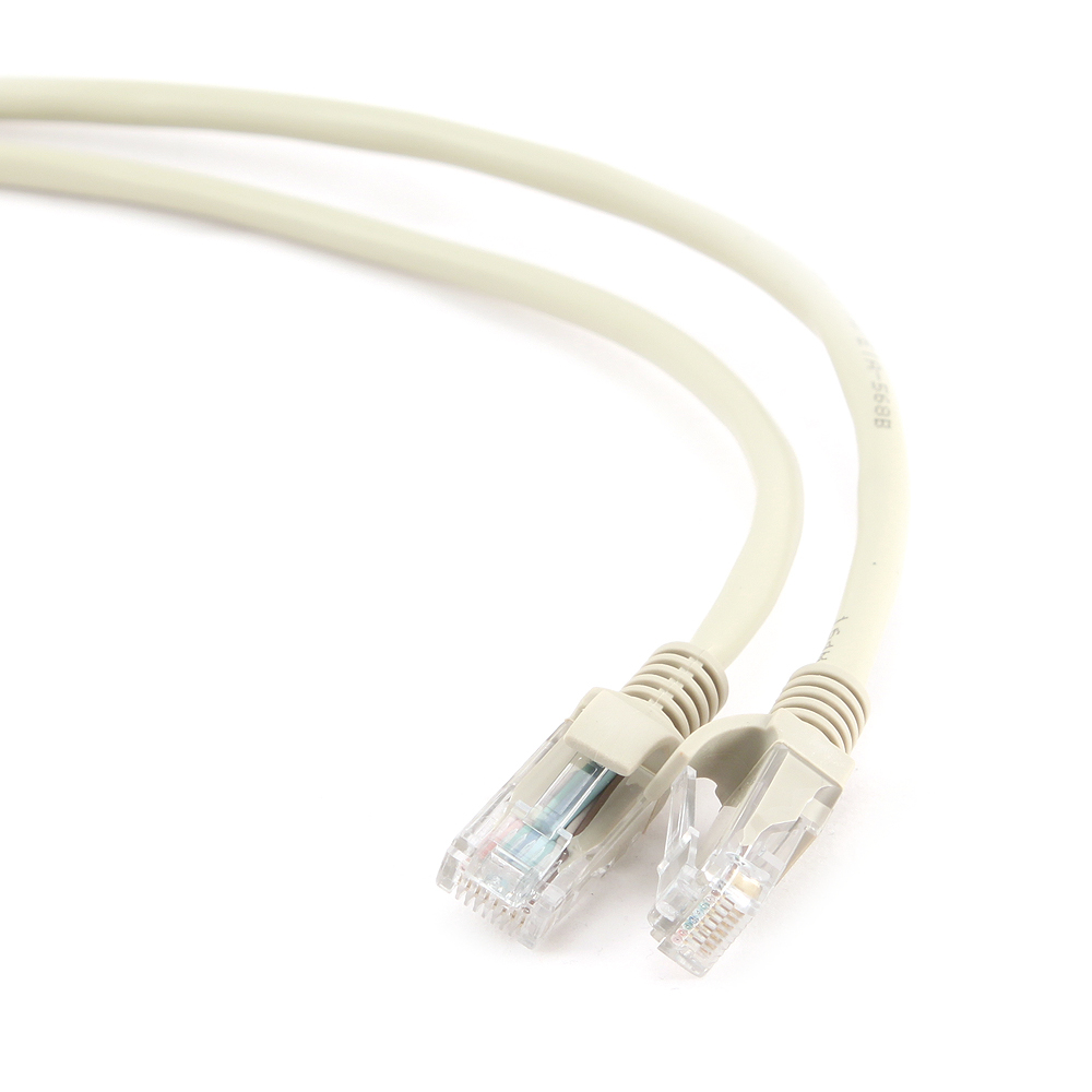 Сетевой кабель Gembird Cablexpert UTP cat.5e 3m Grey PP12-3M
