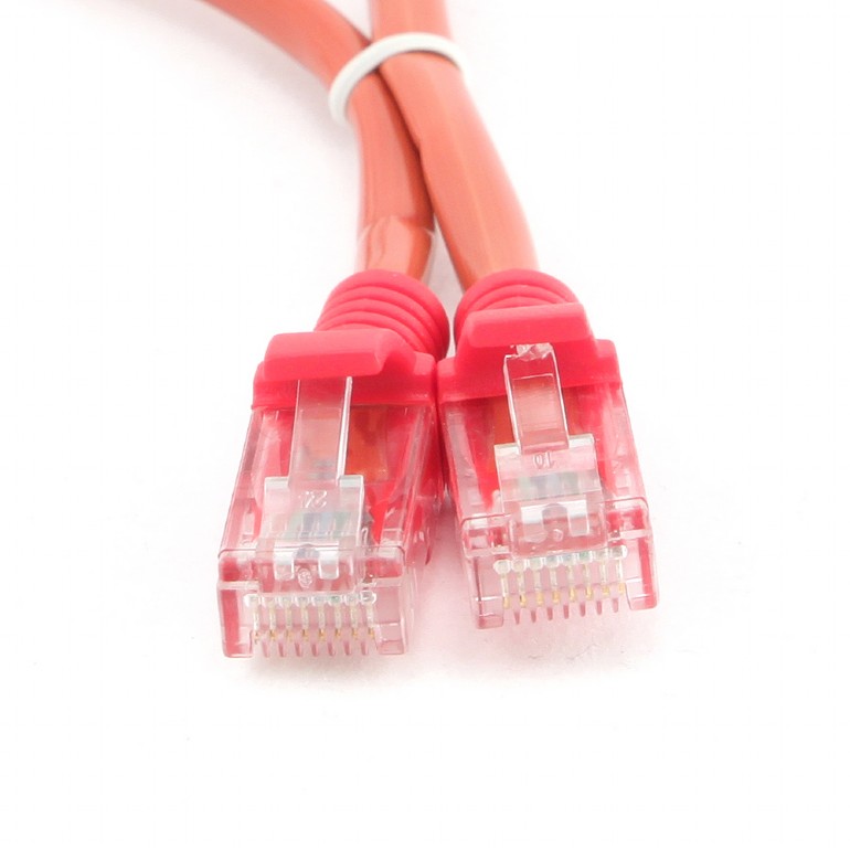 фото Сетевой кабель gembird cablexpert utp cat.5e 2m red pp12-2m/r