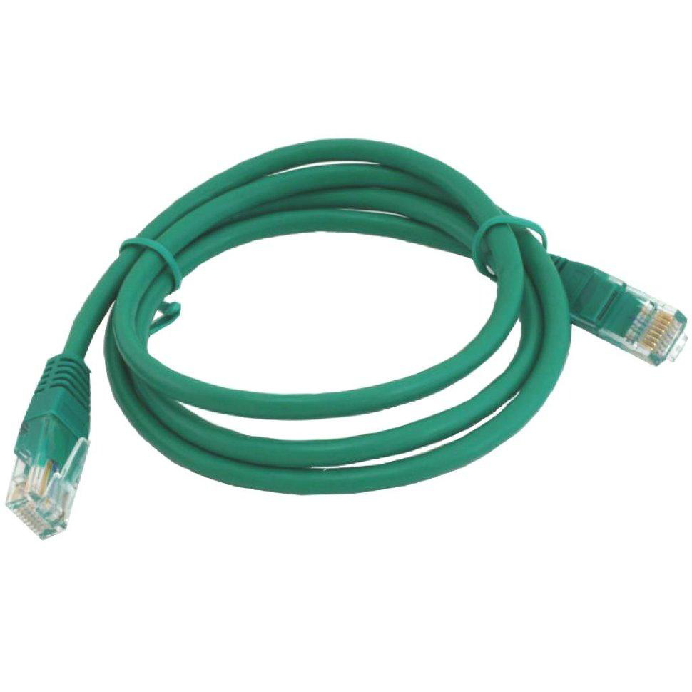 Сетевой кабель Gembird Cablexpert UTP cat.5e 2m Green PP12-2M/G