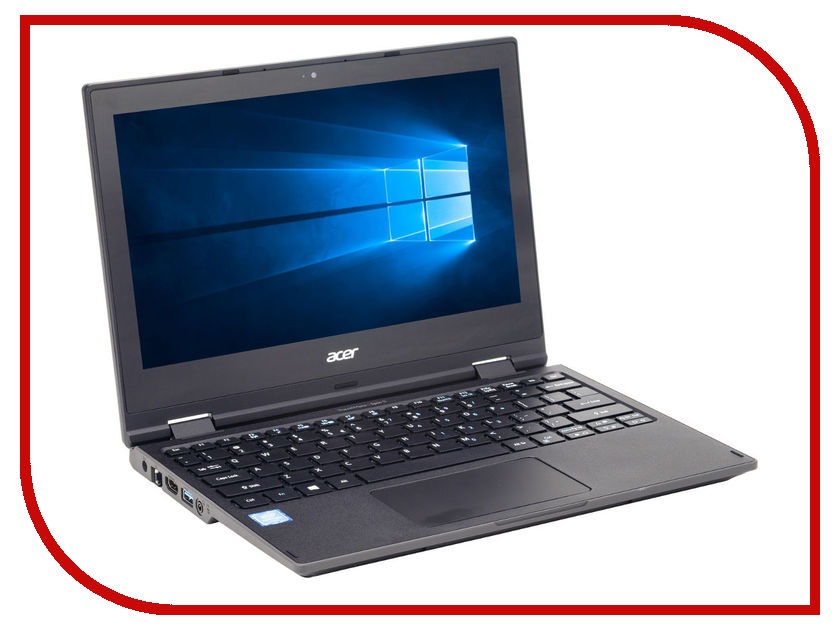 фото Ноутбук Acer TravelMate TMB118-R-C9JG Black NX.VFZER.001 (Intel Celeron N3350 1.1 GHz/4096Mb/32Gb SSD/No ODD/Wi-Fi/Bluetooth/Cam/11.6/1366x788/Windows 10 Pro)