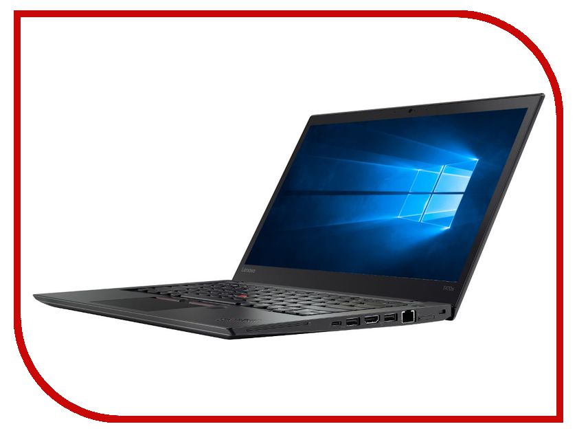 фото Ноутбук Lenovo ThinkPad T470s 20HF0000RT (Intel Core i5-7200U 2.5 GHz/8192Mb/256Gb SSD/No ODD/Intel HD Graphics/Wi-Fi/Bluetooth/Cam/14/1920x1080/Windows 10 Pro)
