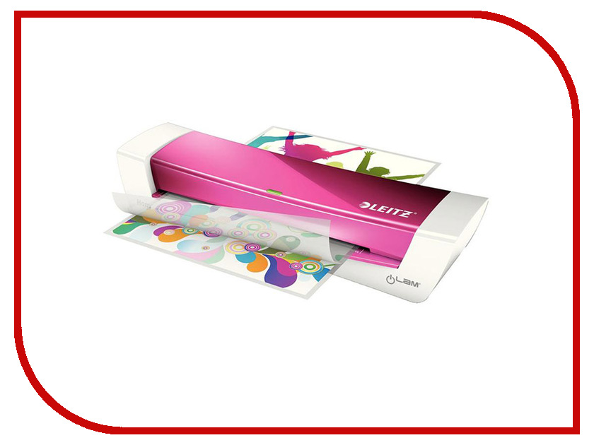 

Ламинатор Leitz iLam Home Office A4 Pink 610838, iLam Home Office A4