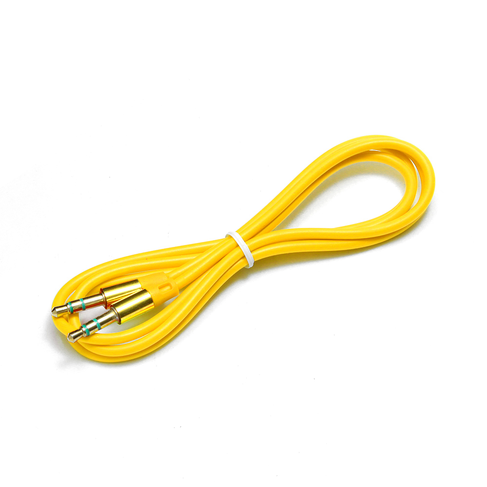 фото Аксессуар gembird cablexpert 3.5 jack yellow cca-3.5mm-1y