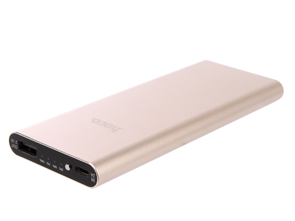 

Внешний аккумулятор Hoco Power Bank B16 Metal Surface 10000mAh Gold, B16 Metal Surface