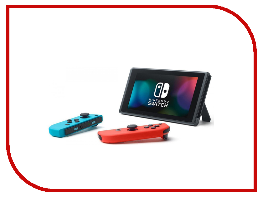 фото Игровая приставка Nintendo Switch Red-Blue + Mario Kart 8 Deluxe