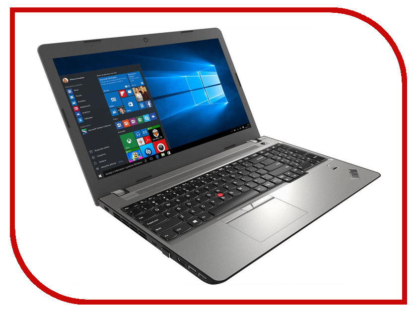 фото Ноутбук Lenovo ThinkPad Edge 570 20H500B1RT (Intel Core i7-7500U 2.7 Ghz/8192Mb/1000Gb/DVD-RW/nVidia GeForce GTX 950M 2048Mb/Wi-Fi/Bluetooth/Cam/15.6/1920x1080/Windows 10 Pro)