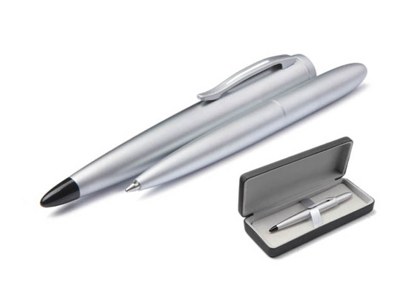 

Ручка шариковая Scrinova Compact корпус Chrome, стержень Black 85816, Compact