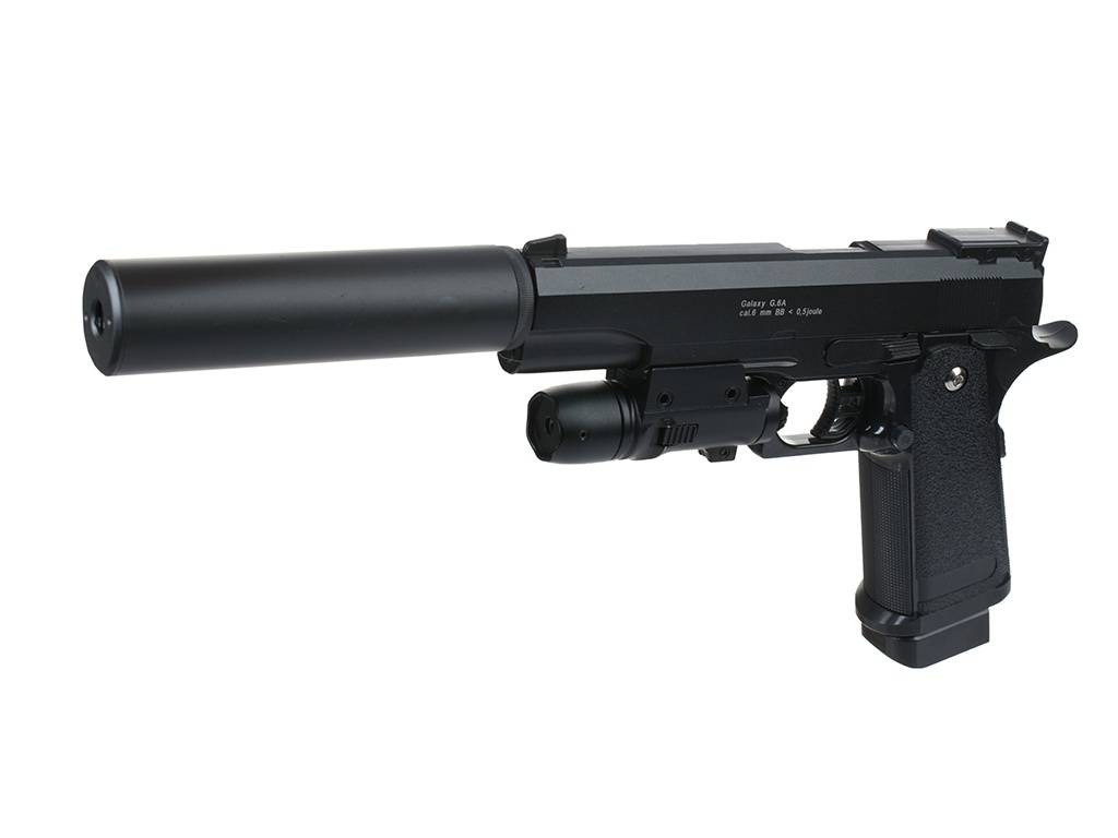 Страйкбольный пистолет Galaxy G.6A Colt 1911 PD