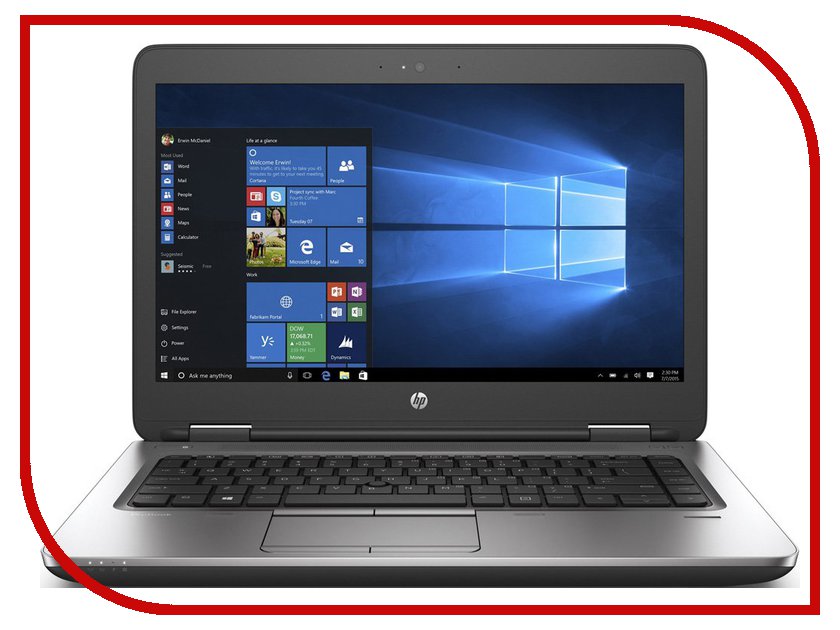 фото Ноутбук HP ProBook 640 G2 Y3B11EA (Intel Core i5-6200U 2.3 GHz/4096Mb/500Gb/DVD-RW/Intel HD Graphics/Wi-Fi/Bluetooth/Cam/14/1366x768/Windows 7 64-bit) Hewlett Packard