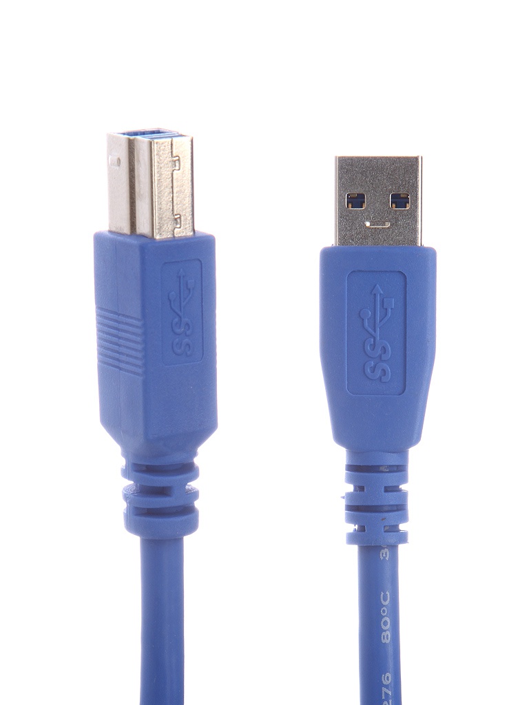 Аксессуар Gembird USB AM - USB BM 1.8m CCP-USB3-AMBM-6