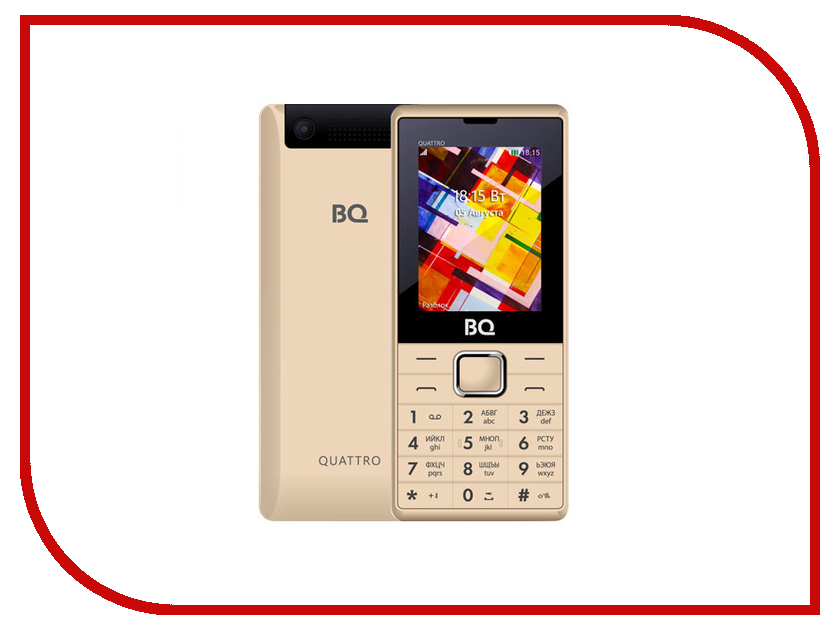 фото Сотовый телефон BQ BQ-2412 Quattro Gold