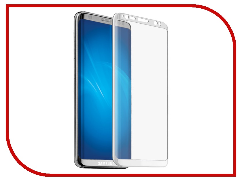 

Аксессуар Защитное стекло Samsung Galaxy S8 Plus Onext 3D White 41265
