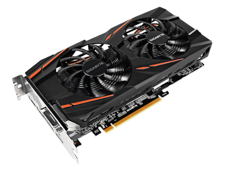 

Видеокарта GigaByte Radeon RX 570 1244Mhz PCI-E 3.0 4096Mb 7000Mhz 256 bit DVI HDMI HDCP OEM GV-RX570GAMING-4GD-MI, GV-RX570GAMING-4GD-MI