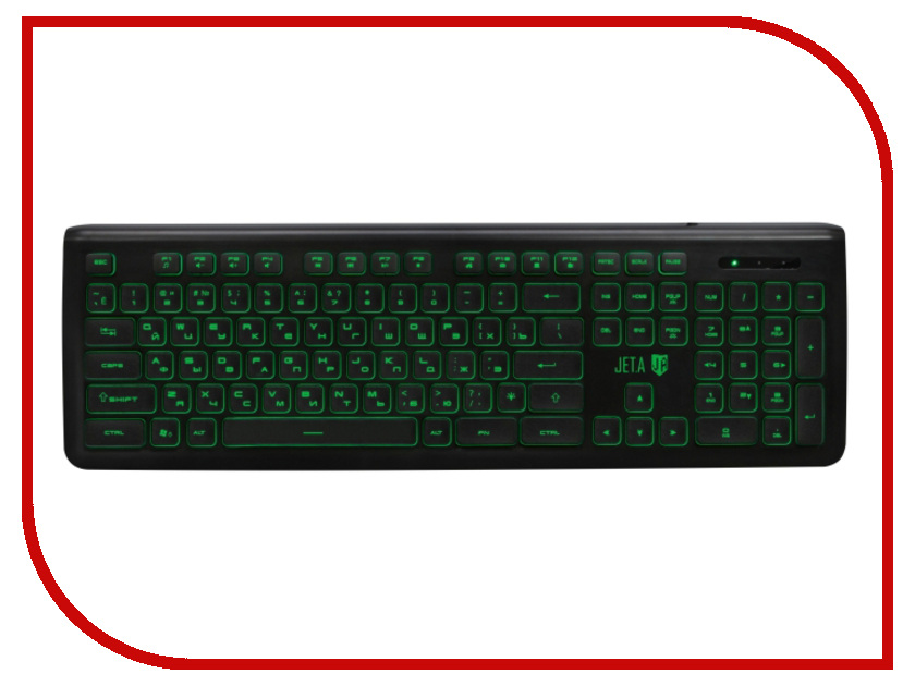 

Клавиатура Jet.A SlimLine K20 LED Black