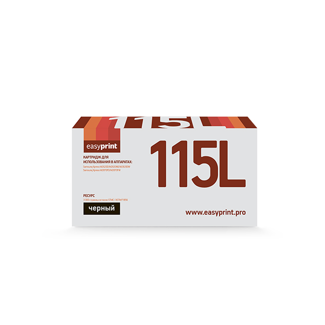 Картридж EasyPrint LS-115L для Samsung Xpress SL-M2620D/M2820ND/M2820DW/M2870FD/M2870FW картридж easyprint ls 111s