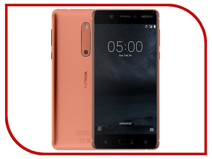 фото Сотовый телефон Nokia 5 Dual Sim Copper