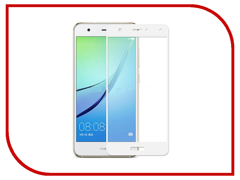 

Аксессуар Защитное стекло Huawei Nova 2 Svekla Full Screen White ZS-SVHWNOVA2-FSWH