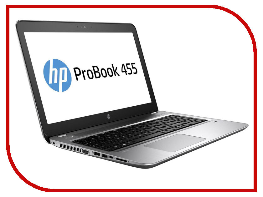 фото Ноутбук HP ProBook 455 G4 Y8B12EA (AMD A6-9210 2.4 GHz/8192Mb/128Gb SSD/DVD-RW/AMD Radeon R4/Wi-Fi/Bluetooth/Cam/15.6/1366x768/Windows 10 64-bit) Hewlett Packard