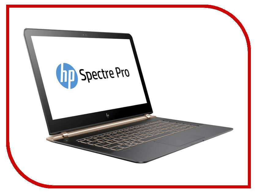 фото Ноутбук HP Spectre Pro 13 G1 X2F00EA (Intel Core i7-6500U 2.5 GHz/8192Mb/512Gb SSD/No ODD/Intel HD Graphics/Wi-Fi/Bluetooth/Cam/13.3/1920x1080/Windows 10 64-bit) Hewlett Packard