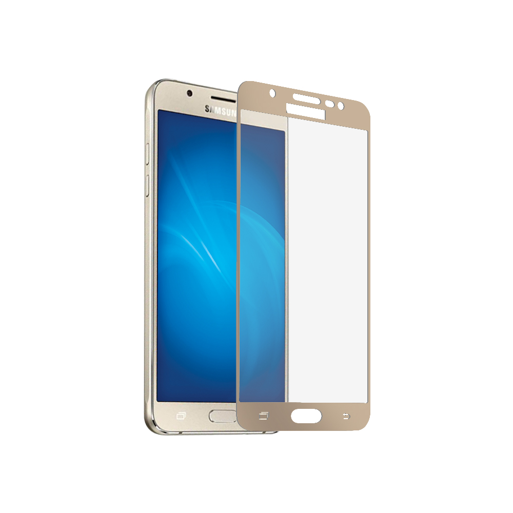 

Аксессуар Защитное стекло для Samsung Galaxy J3 2017 CaseGuru Full Screen 0.33mm Gold