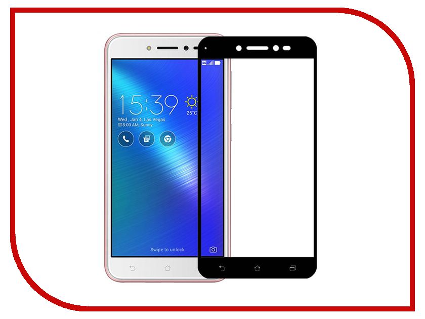 

Аксессуар Защитное стекло ASUS ZenFone Live ZB501KL CaseGuru Full Screen 0.33mm Black