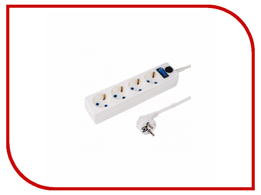 

Сетевой фильтр ProConnect 4 Sockets 1.5m White 11-9526