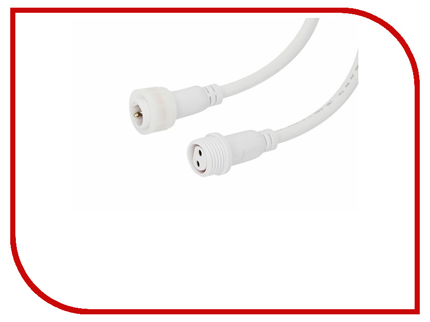 

Соединительный кабель Rexant 2pin White 11-9820