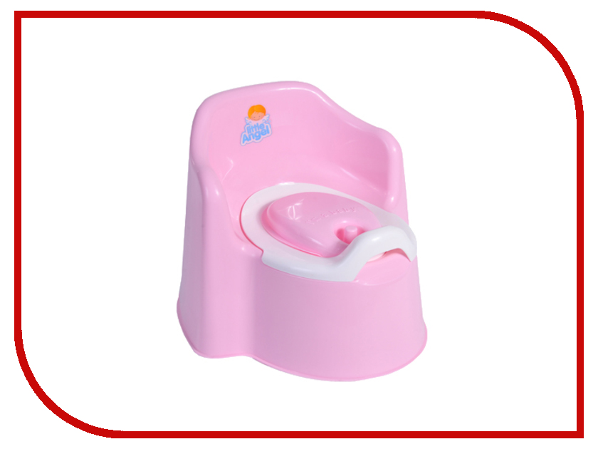 

Горшок Little Angel Littie King с крышкой Pink LA2703РЗ-9PS