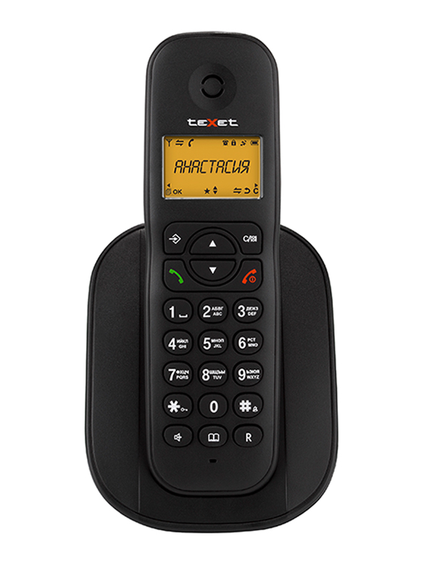 цена Радиотелефон teXet TX-D4505A Black