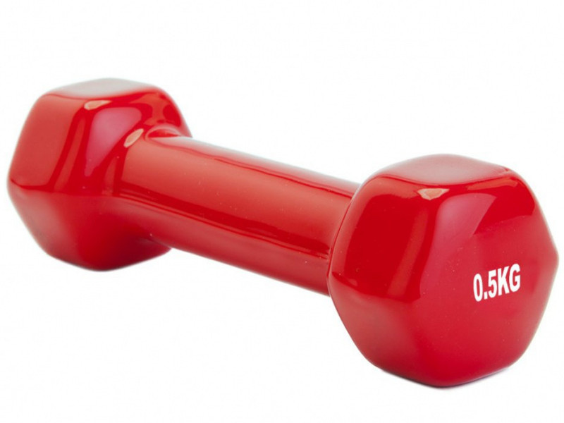 

Гантель Bradex 0.5kg Red SF 0269, SF 0269