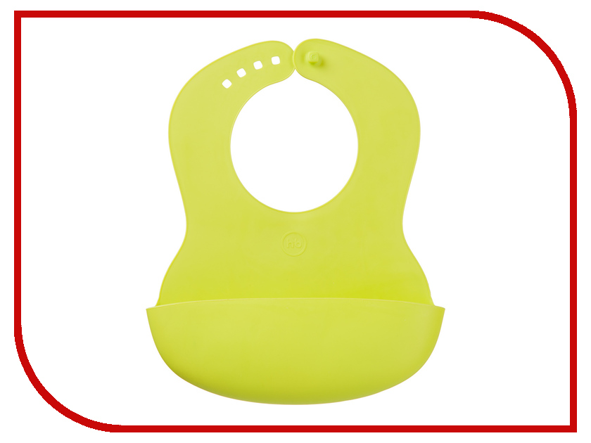 

Слюнявчик Happy Baby 16000 Soft Childrens Bib Lime 4690624008696