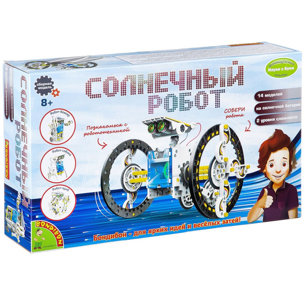 

Игра Bondibon Науки с Буки Солнечный Робот ВВ2289, ВВ2289