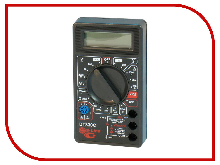

Мультиметр S-Line DT-830C