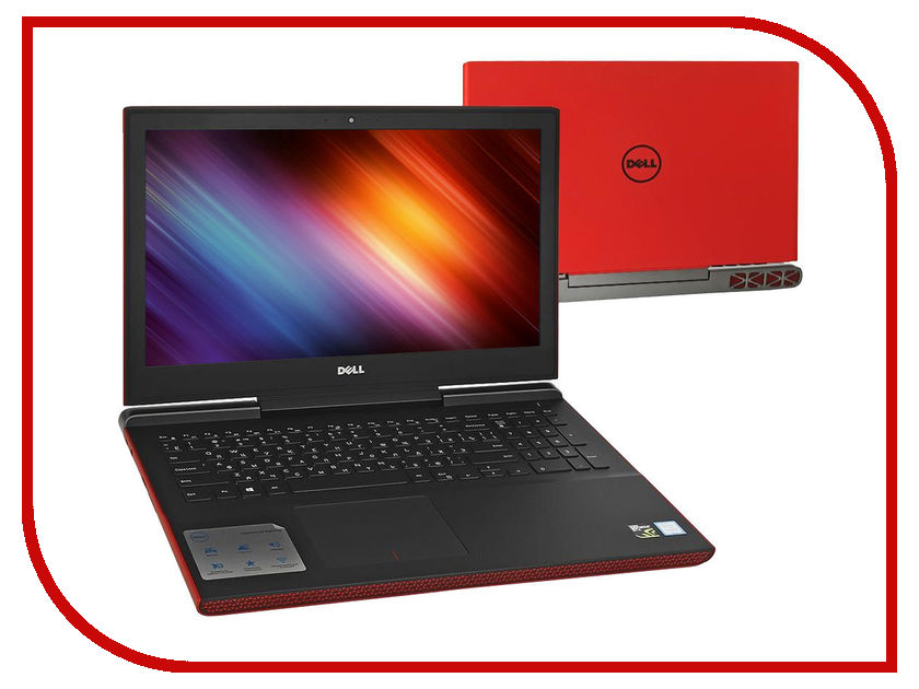 фото Ноутбук Dell Inspiron 7567 7567-2056 (Intel Core i5-7300HQ 2.5 GHz/8192Mb/256Gb SSD/nVidia GeForce GTX 1050 4096Mb/Wi-Fi/Bluetooth/Cam/15.6/1920x1080/Linux)