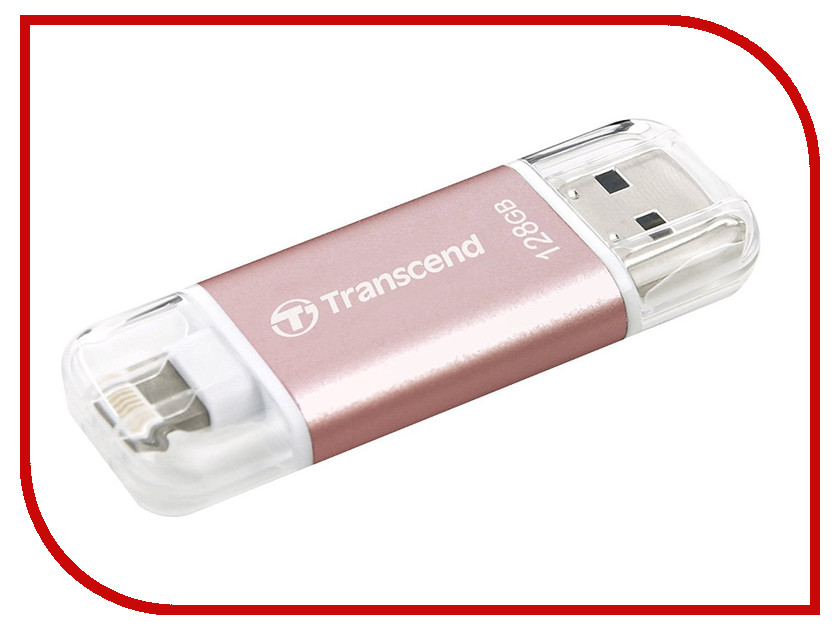 

USB Flash Drive 64Gb - Transcend JetDrive Go 300 Rose Gold TS64GJDG300R, JetDrive Go 300 TS64GJDG300R
