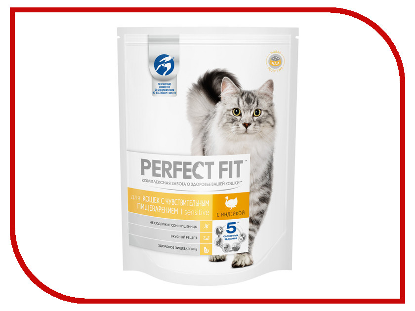 

Корм Perfect Fit Индейка 650g 10162223 для чувствительных кошек