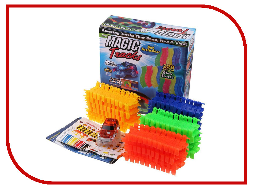 

Автотрек 72Toys Magic Tracks 220 дет. IN038 / IN033