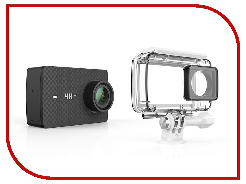 фото Экшн-камера YI 4K+ Action Camera Waterproof Case Kit Black
