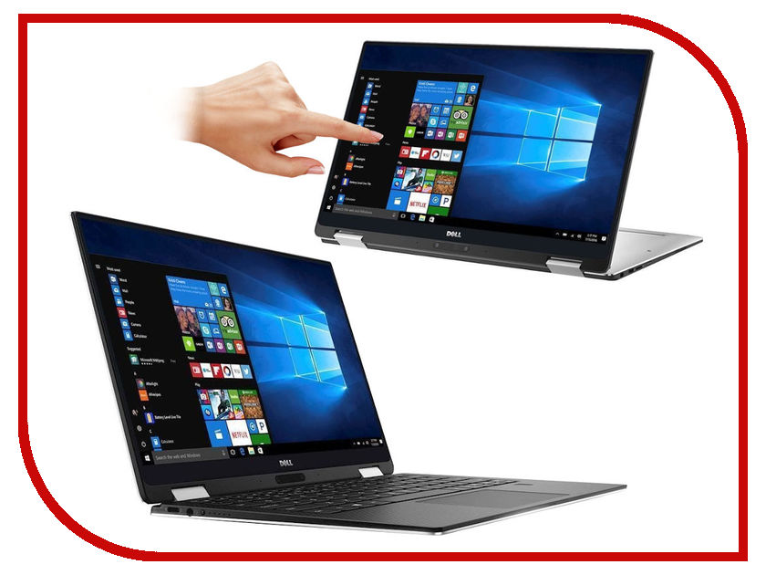 фото Ноутбук Dell XPS 13 9365-0949 (Intel Core i7-7Y75 3.6 GHz/16384Mb/512Gb SSD/No ODD/Intel HD Graphics/Wi-Fi/Bluetooth/Cam/13.3/3200x1800/Touchscreen/Windows 10 Pro 64-bit)