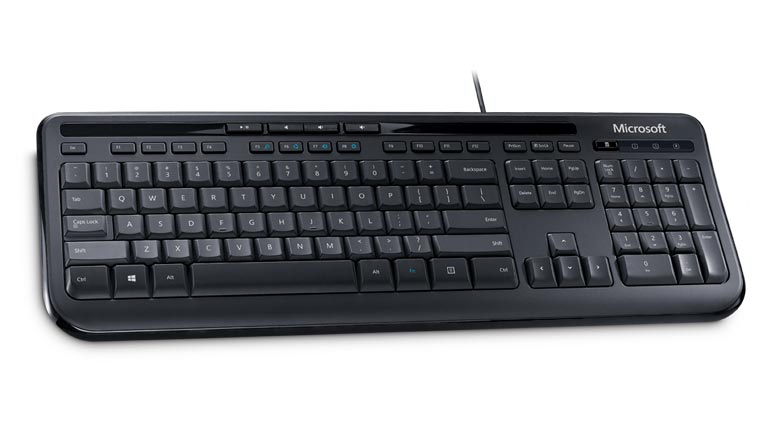 Клавиатура Microsoft Wired Desktop 600 Black USB