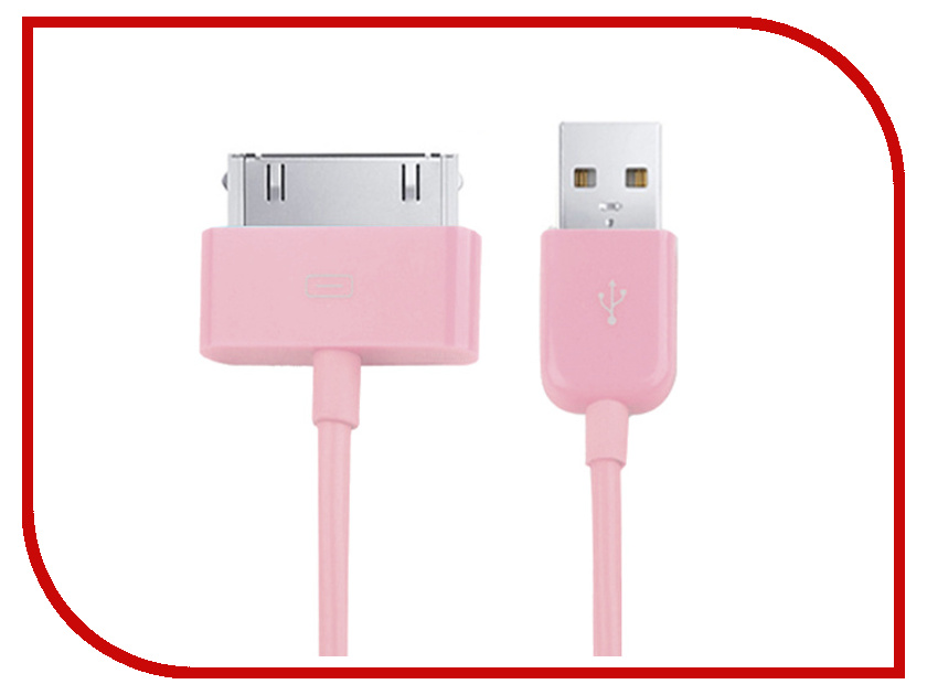 

Аксессуар Readyon USB - Lightning 1m Pink RD-021101